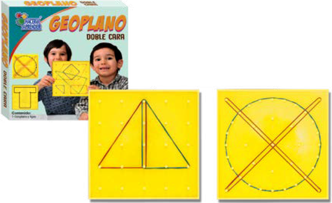 CGeoplano doble cara 25 pin y ligas